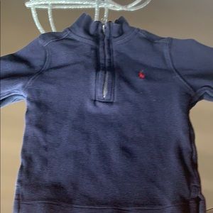 Blue polo thermal kids